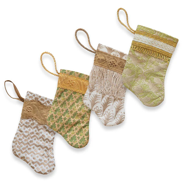 Fig & Dove x B. Viz Design Fortuny Ornament Stockings | Fig and Dove