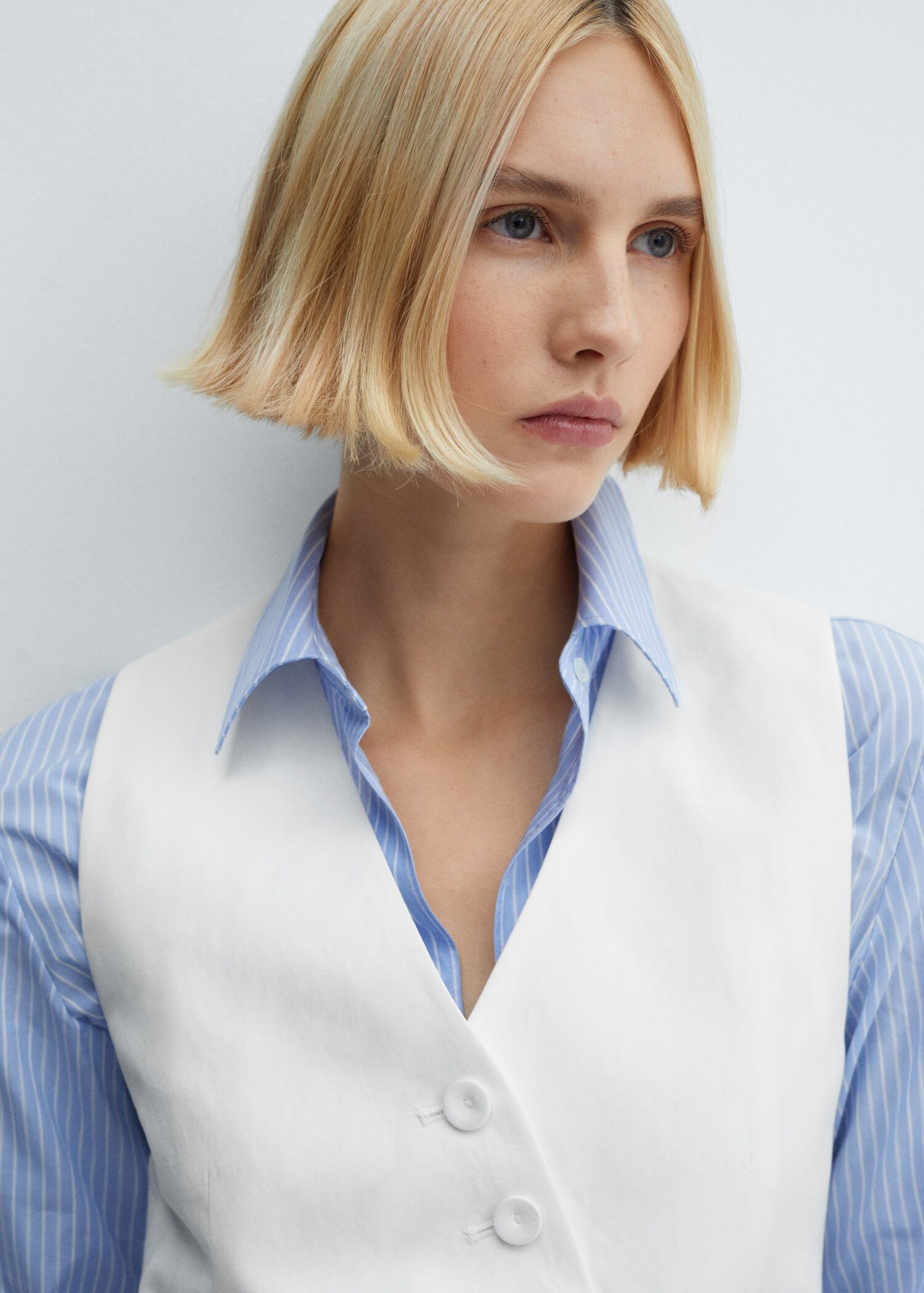 Suit vest with buttons | MANGO (US)