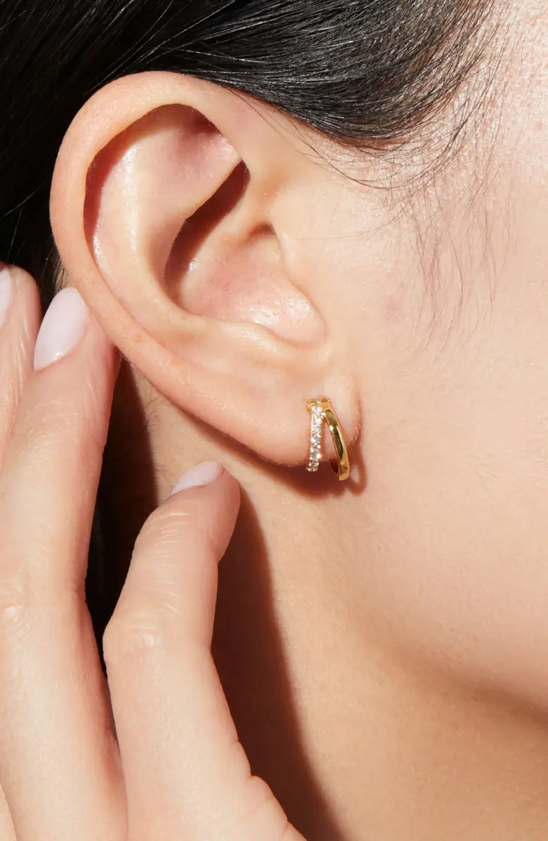 Double Hoop Earrings - Toda Mini | Nordstrom