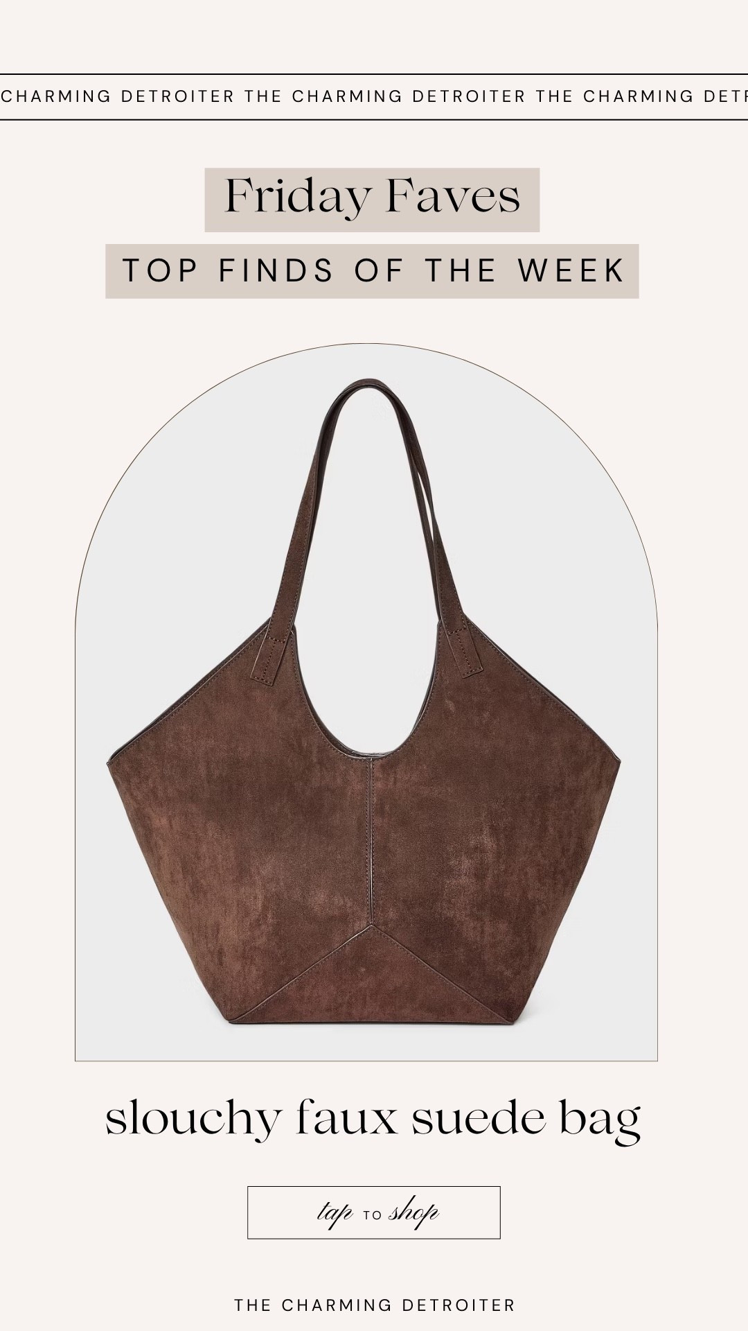 Slouchy faux suede brown bag

#LTKFindsUnder50 #LTKSeasonal #LTKGiftGuide
