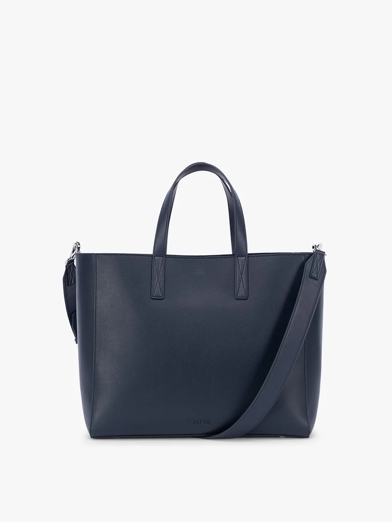 Haven 15" Laptop Tote Bag in Navy | CALPAK