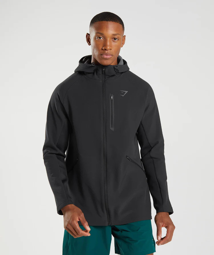 Gymshark Apex Jacket - Black | Gymshark US
