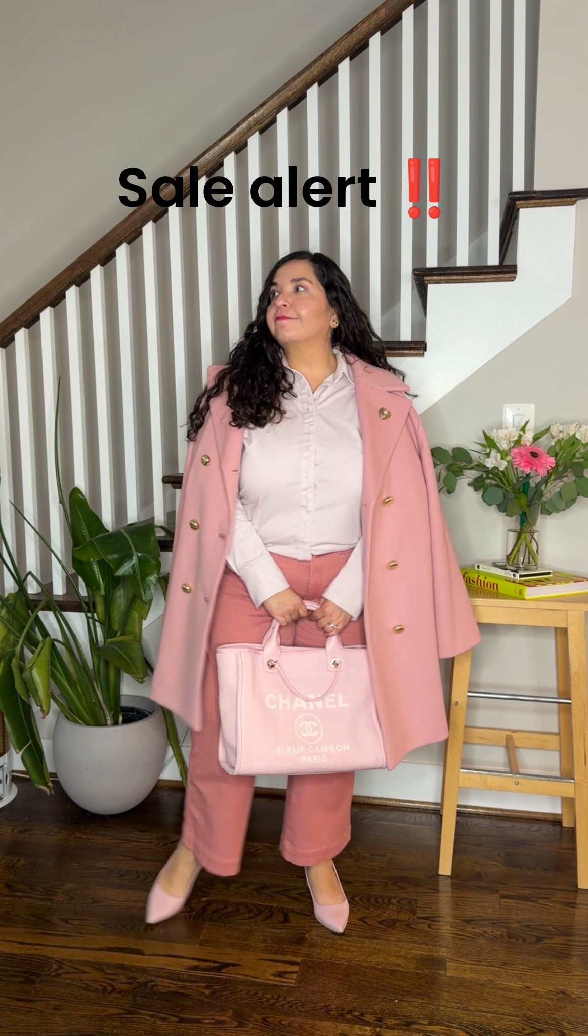 Monochromatic pink moment 💗
If you love a polished look that still feels feminine and fresh, a pink monochromatic outfit is always a yes. This one works for the office, brunch, or honestly anywhere you want to feel put together without overthinking it.
Wearing my @katespade  ♠️ coat (currently on sale 👀), my LOFT petite pink pants (exact match + also on sale), and this button-down blouse in soft pink tones (exact match). I finished it with pink heels to keep the look cohesive and intentional.
Monochromatic outfits are one of the easiest ways to look elevated, especially when you play within the same color family.
Everything is linked here. 💕

#LTKootd #LTKSaleAlert #LTKWorkwear