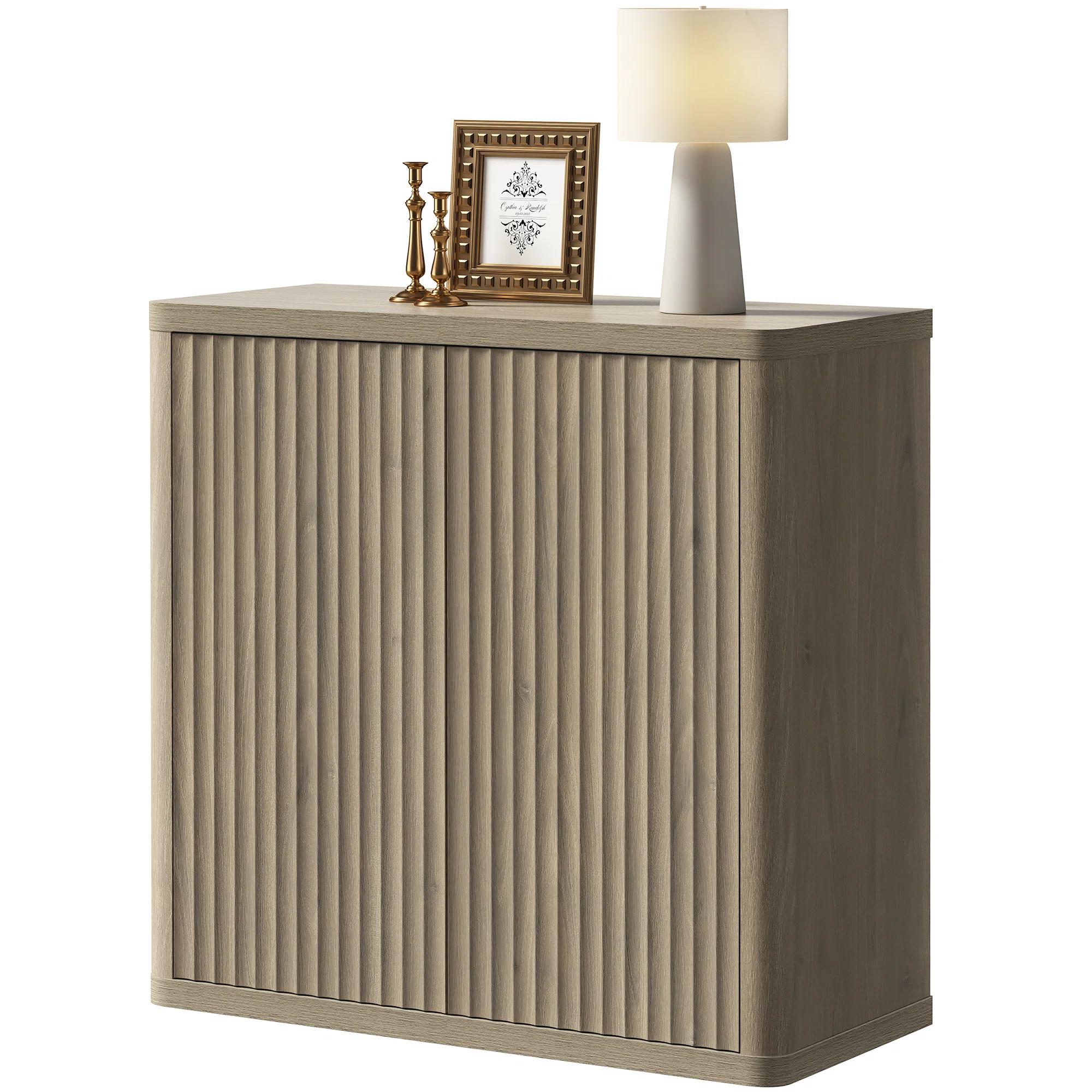 Cesiro 34.6''Wide Buffet Sideboard With Adjustable Shelves | Wayfair North America