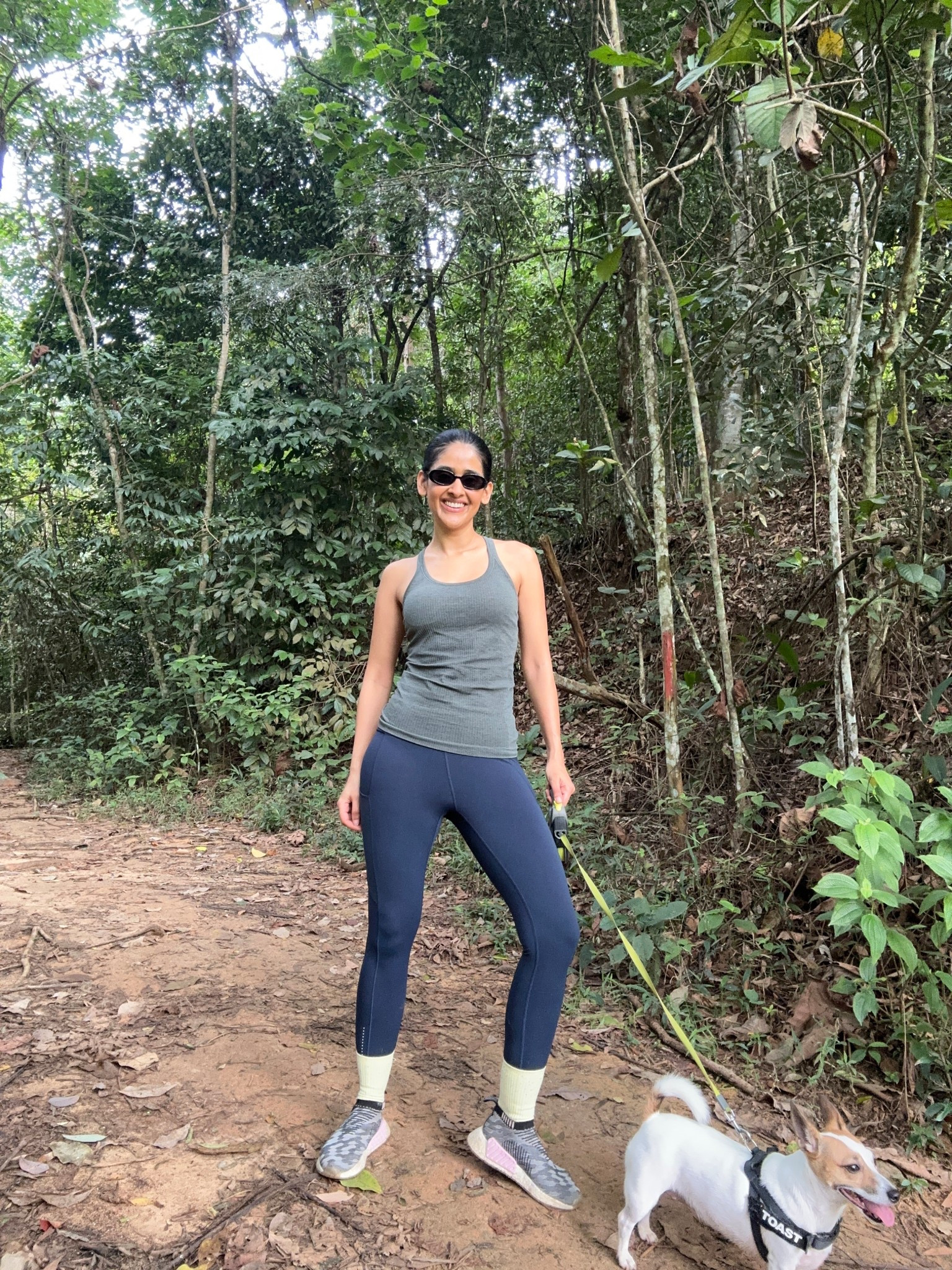 Use my lululemon align high rise for hiking and yoga alike and the ebb to street tanks are over all excellent. Little padding too. The exact colour for the tank isn’t available but there’s a yummy colour selection available currently. 

#LTKasia #LTKfitness #LTKsummer