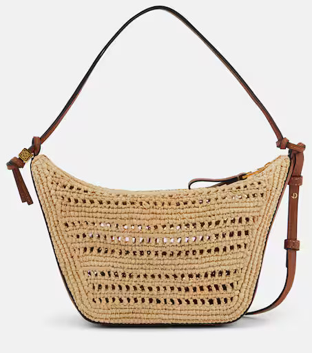 Hammock Mini raffia shoulder bag | Mytheresa (US/CA)
