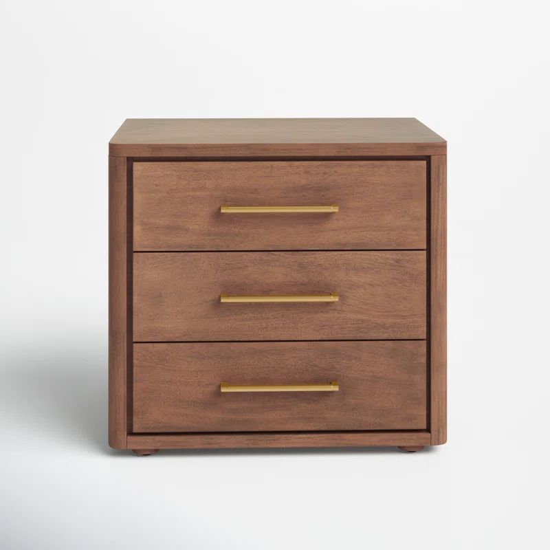 Atherton 3 - Drawer Nightstand | Wayfair North America