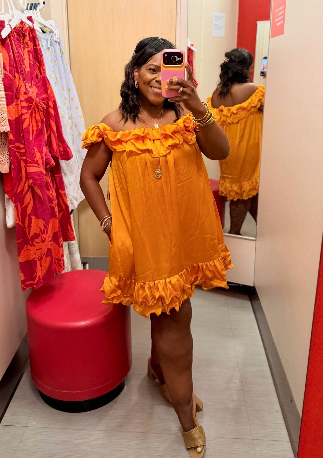 I was very skeptical when I saw this dress online at @Target but after I tried it on it had to come home with me!! It’s perfect for Summer! I’m
Wearing the M and yes, it has pockets!

#LTKMidsize #LTKPlusSize #LTKSaleAlert