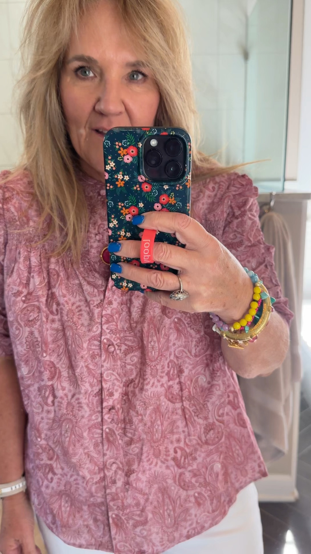 Second outfit of the day. Ha! 

Blouse size large. True to size 15% off code NANETTE15

Jeans are XL. def size up. You don’t want white jeans tight. 10% off code NANETTEXSPANX 

I’ve loved these sandals. They’re comfy. 

My Julie Vos gold pieces are still a favorite. I love mixing it with my fun colorful beaded pieces. 

Saturday Outfut white jeans Avara blouse summer blouse pink blouse 

#LTKMidsize #LTKOver40 #LTKBacktoSchool