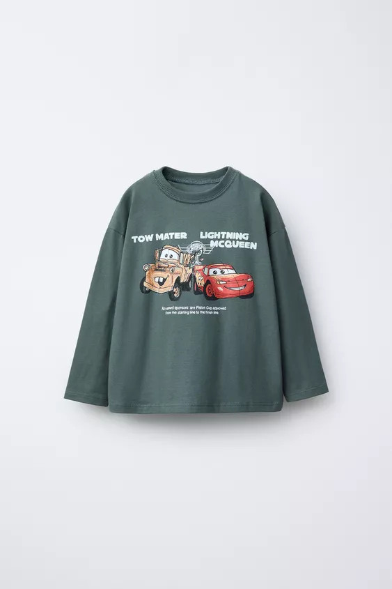 CARS LIGHTNING MCQUEEN © DISNEY PRINTED T-SHIRT | Zara US