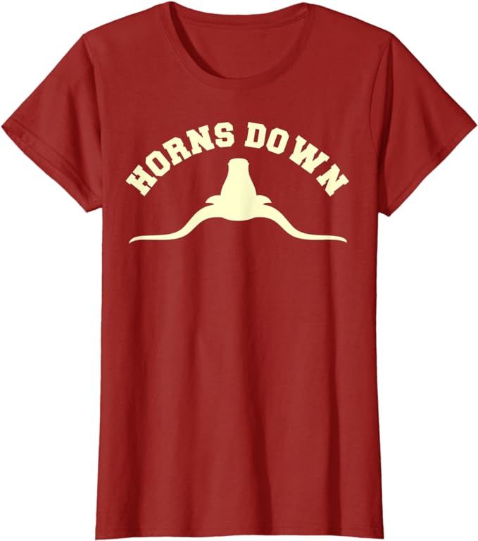 Amazon.com: Horns Down Shirt Horns Down Texas Tuck Fexas Shirt : Clothing, Shoes & Jewelry | Amazon (US)