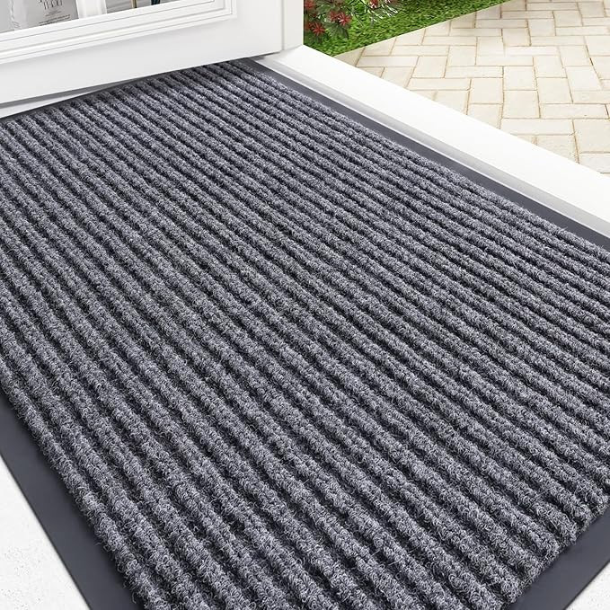 OLANLY Front Door Mat Indoor Outdoor Entrance, Waterproof Heavy Duty Doormat, Fade Resistant, Low... | Amazon (US)