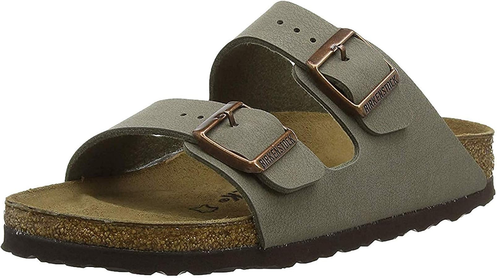 Birkenstock Unisex Arizona Sandal,Stone Birkibuc,38 M EU | Amazon (US)