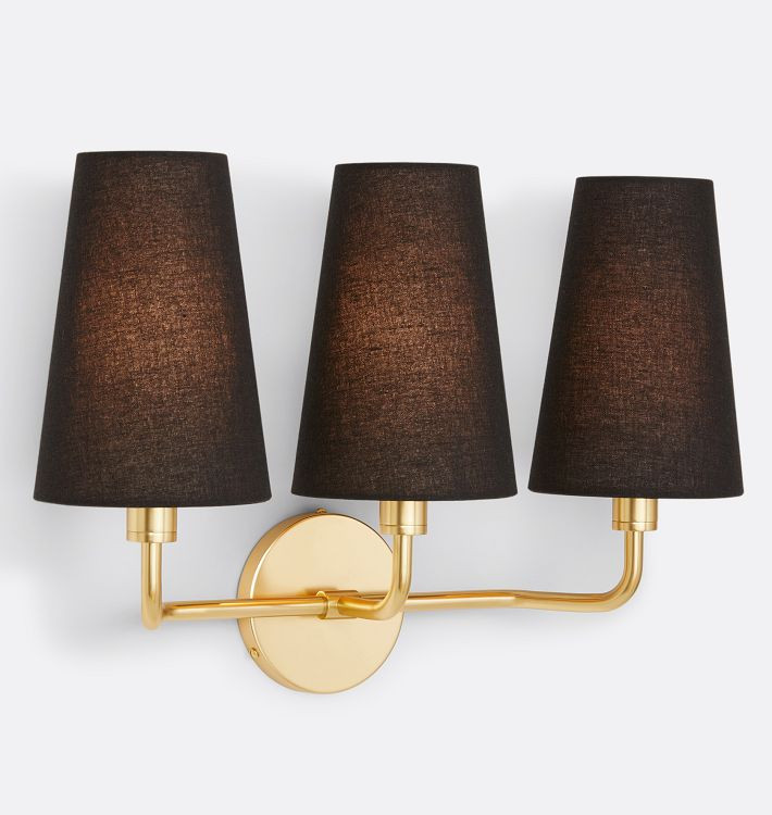 Ansel Triple Sconce | Rejuvenation