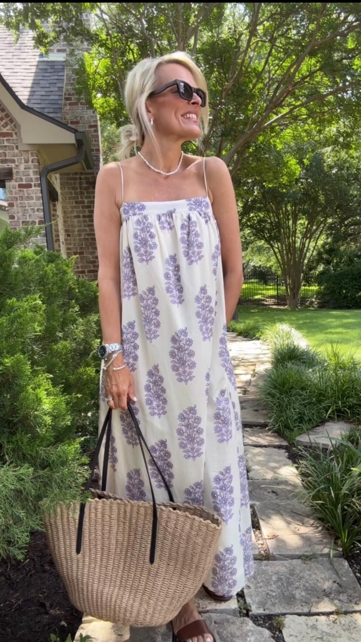 This dress is amazing. New arrivals from JCrew 
Fit is tts 

Has great detail at back with sash that ties across shoulders 

Currently 50% off for a few days only 

@jcrew #InJcrew #ad

#LTKTravel #LTKSaleAlert #LTKOver40