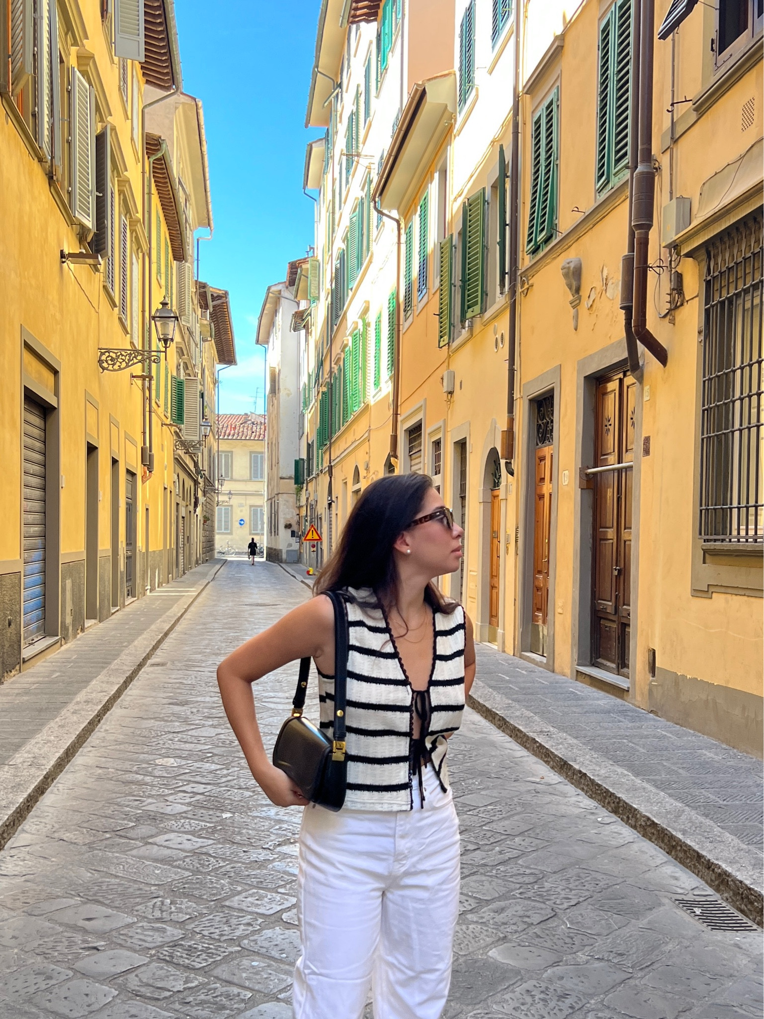 Roaming through Florence in this outfit last summer. Unfortunately the top was from Zara and I can’t link it here but I’ve linked some with similar vibes!

#Stripedtop #whitejeans #whitesneakers #blackbag #shoulderbag #sunglasses

#LTKtravel #LTKeurope #LTKfindsunder100