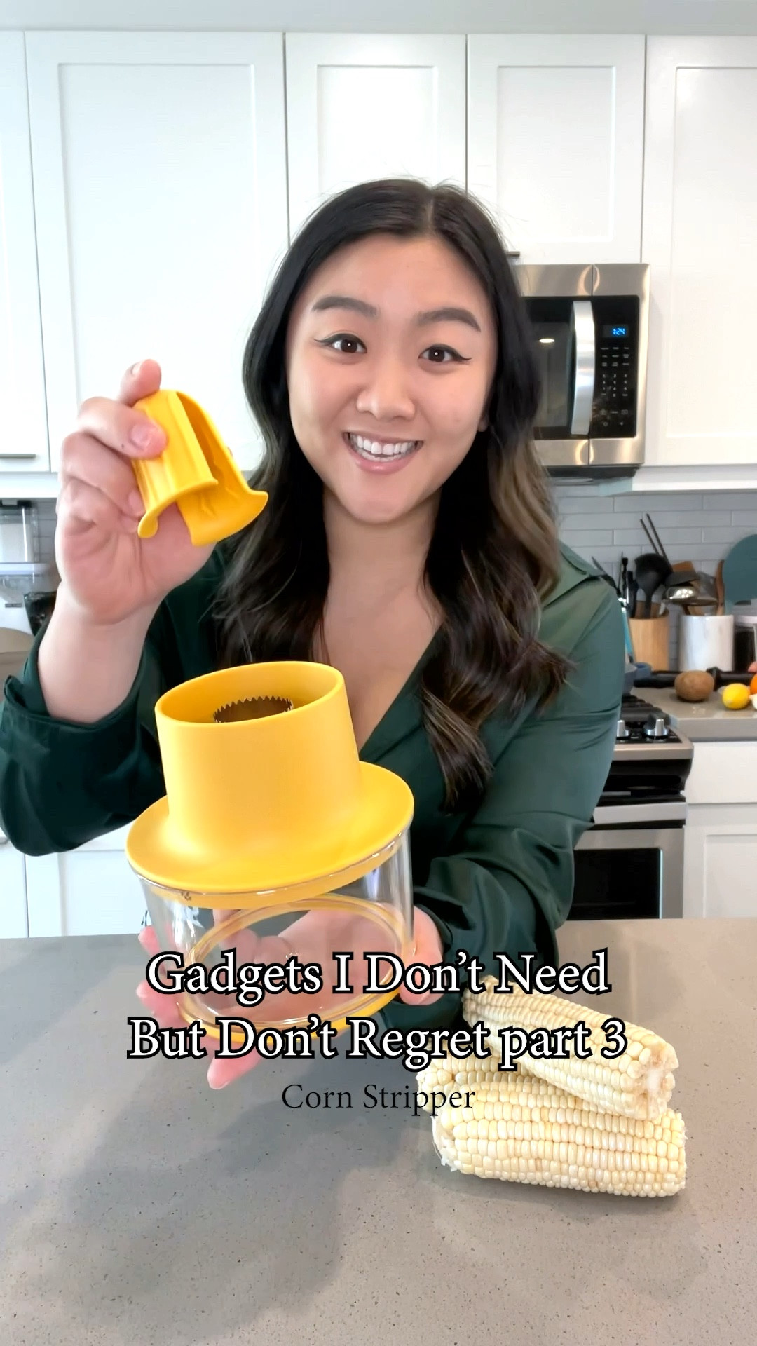 I was stripping corn with a knife before discovering this. This made the task a lot easier and safer! I have it linked below. Full video on my TikTok @jasminepak 
#kitchengadget #amazonfinds #cookingessential #mealprephack

#LTKhome #LTKGiftGuide #LTKVideo