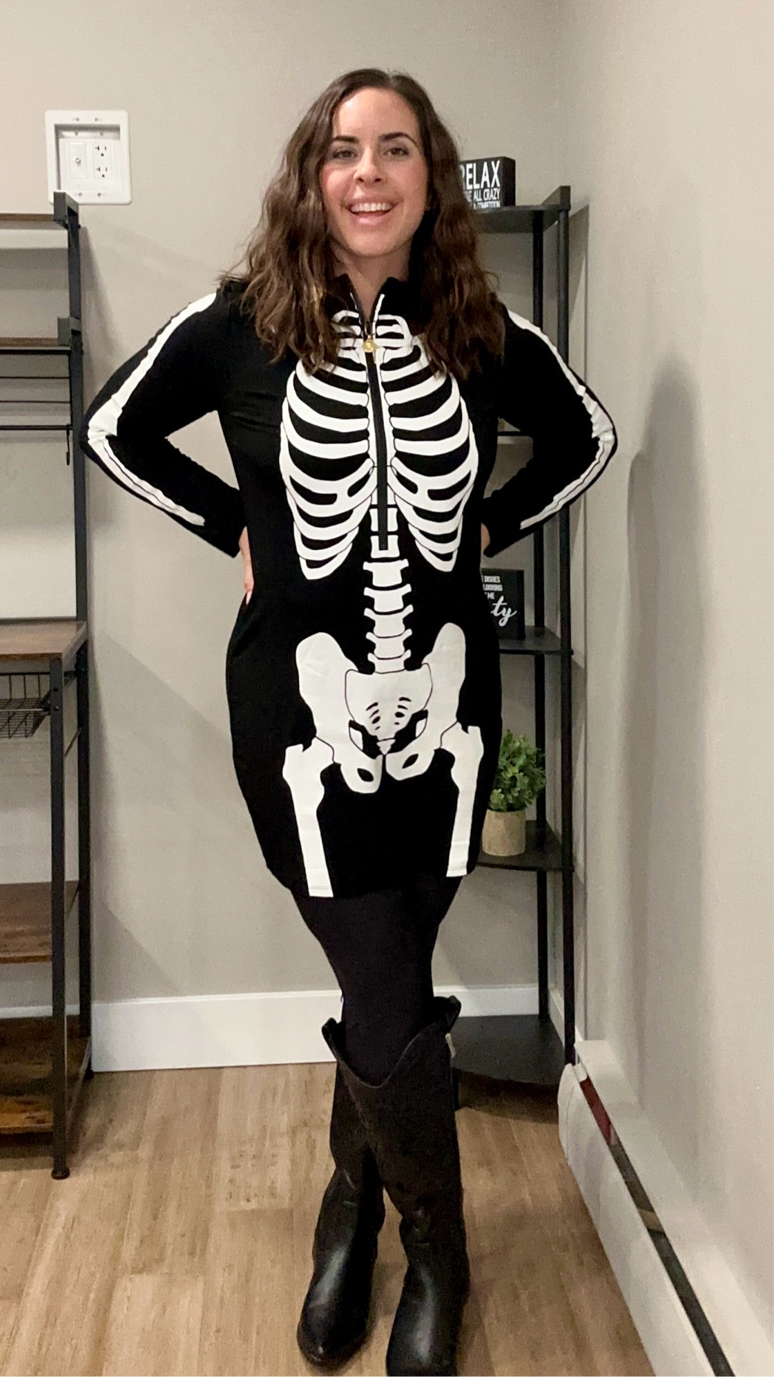 Halloween outfit on my mid size body!
Wearing size XL

#LTKHalloween #LTKSeasonal #LTKMidsize