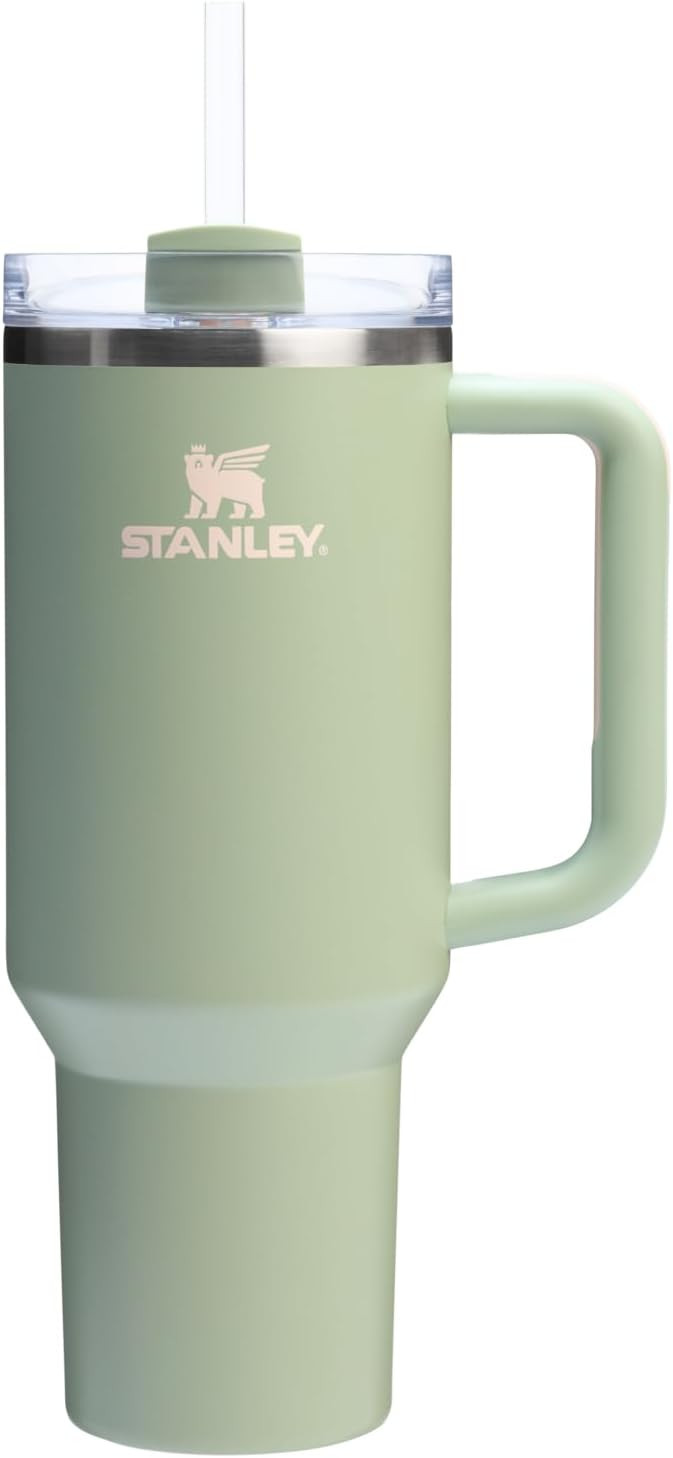 STANLEY Quencher H2.0 Tumbler with Handle and Straw 40 oz | Flowstate 3-Position Lid | Cup Holder... | Amazon (US)
