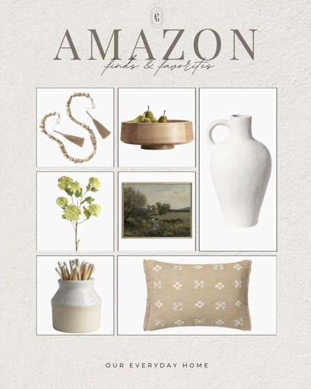 Todays modern organic Amazon home finds and favorites! 

Our everyday home, vase, throw pillows, decor bowl, wall art, faux floral stems, decor matches 

#LTKhome #LTKstyletip #LTKfindsunder50