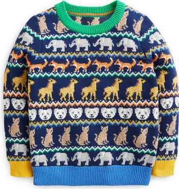 Mini Boden Kids' Fair Isle Sweater | Nordstrom | Nordstrom
