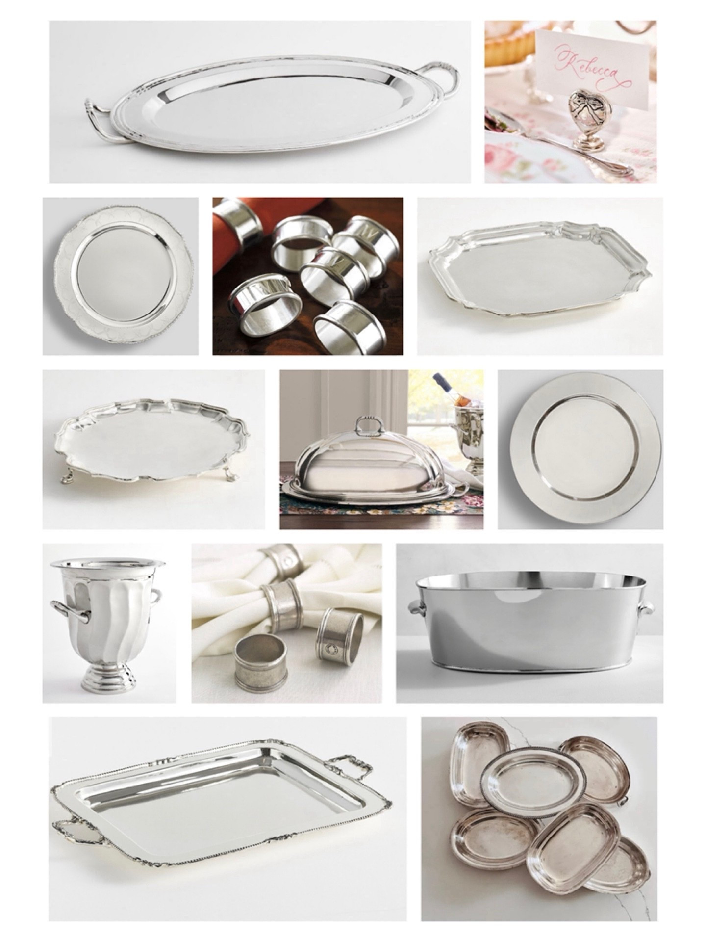 Adding more silver pieces! Mist of these are new and some on sale. I’ll have another post with more vintage silver pieces. Glad you’re loving these! Oh, and done if the newer pieces can be monogrammed. These make lovely gifts too! Think Mother’s Day, wedding, anniversary, bridal/groomsmaen gifts, Fathersxday, etc. 

#LTKHome #LTKSpringSale #LTKWedding