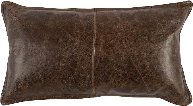 Kosas Home Cheyenne Accent Pillow, 14x26, Chocolate Brown | Amazon (US)