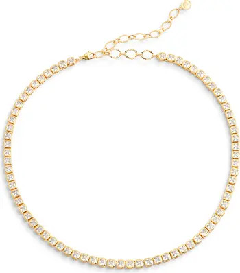 Blair Cubic Zirconia Tennis Necklace | Nordstrom
