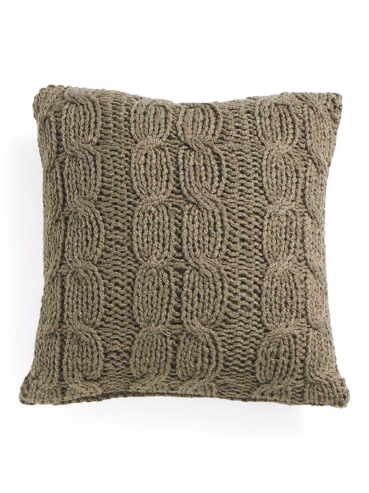 20x20 Sweater Knit Pillow | The Global Decor Shop | Marshalls | Marshalls