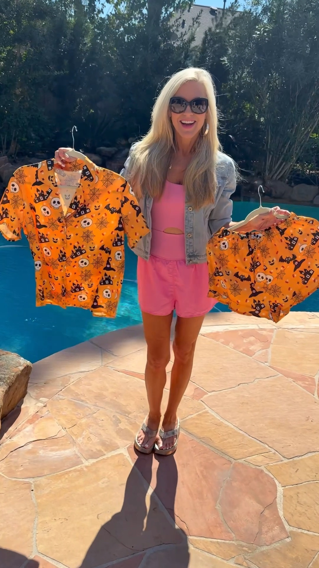 The cutest Halloween pjs!! Check them out! I am 5’4”, 113 lbs and wearing a size small. 

#LTKFindsUnder50 #LTKStyleTip #LTKHalloween