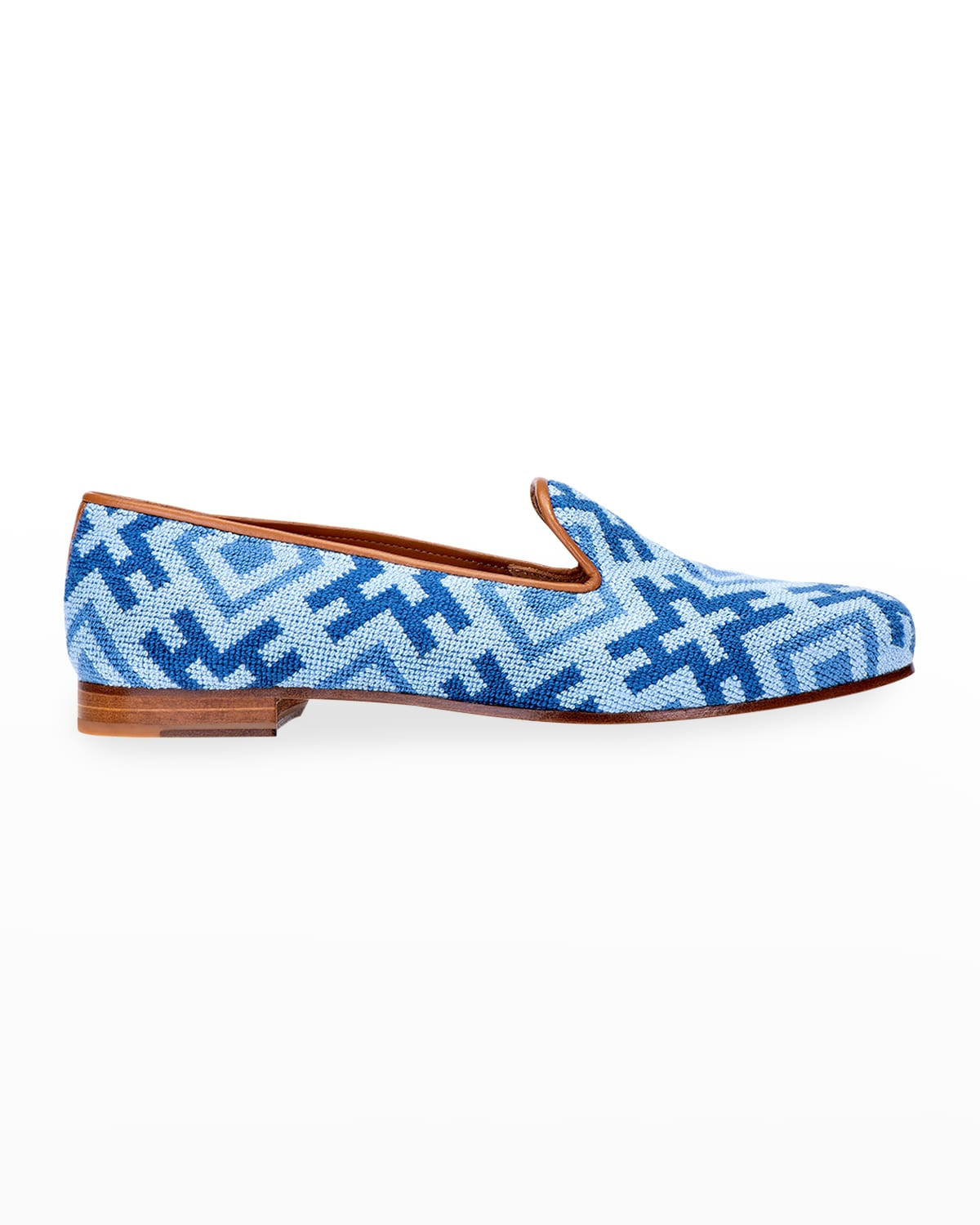 Harlow Needlepoint Smoking Loafers | Neiman Marcus