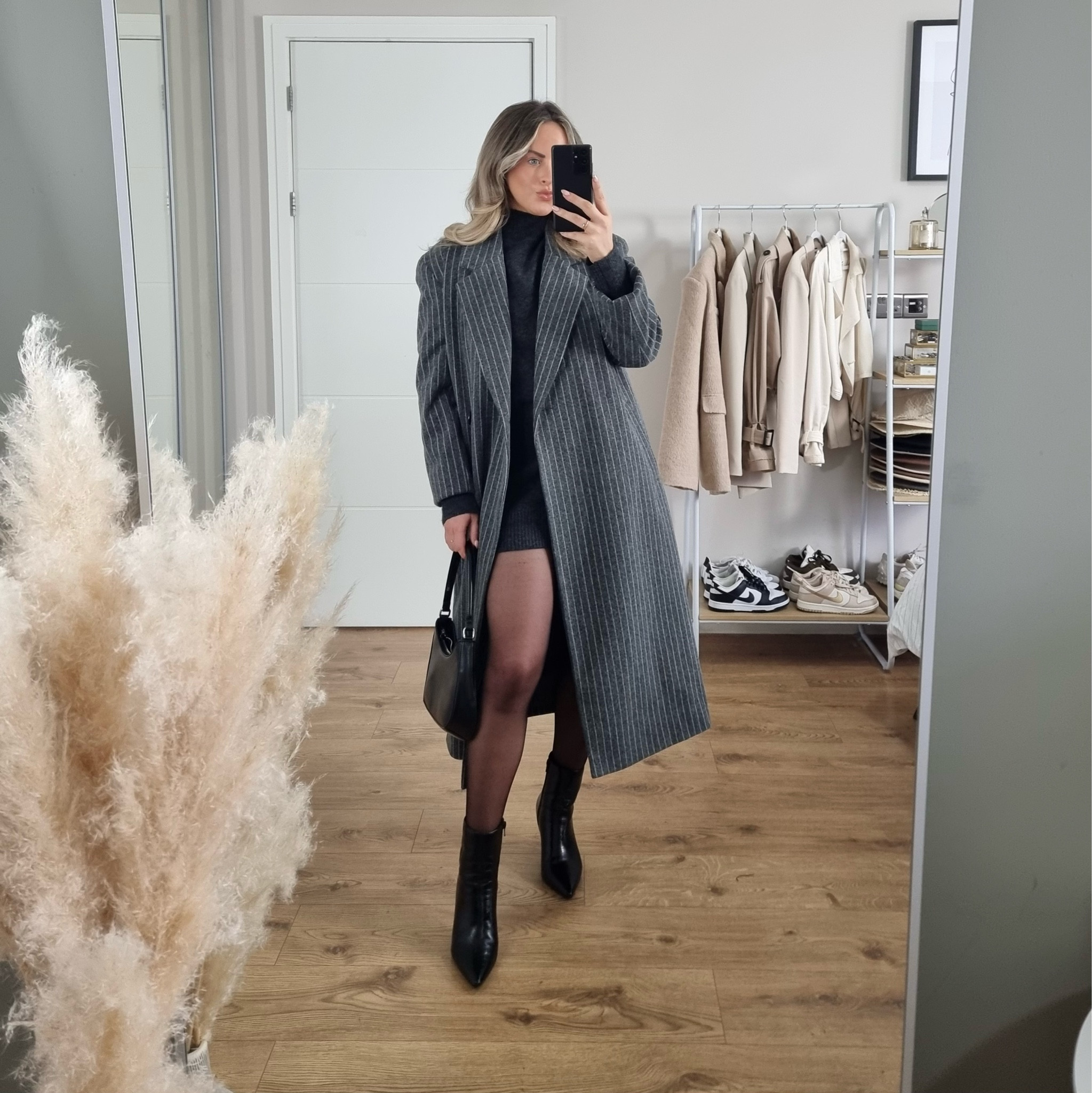 plus size long knit dresses Fringed Maxi Sweater Dress – Ashley Stewart main image 1
