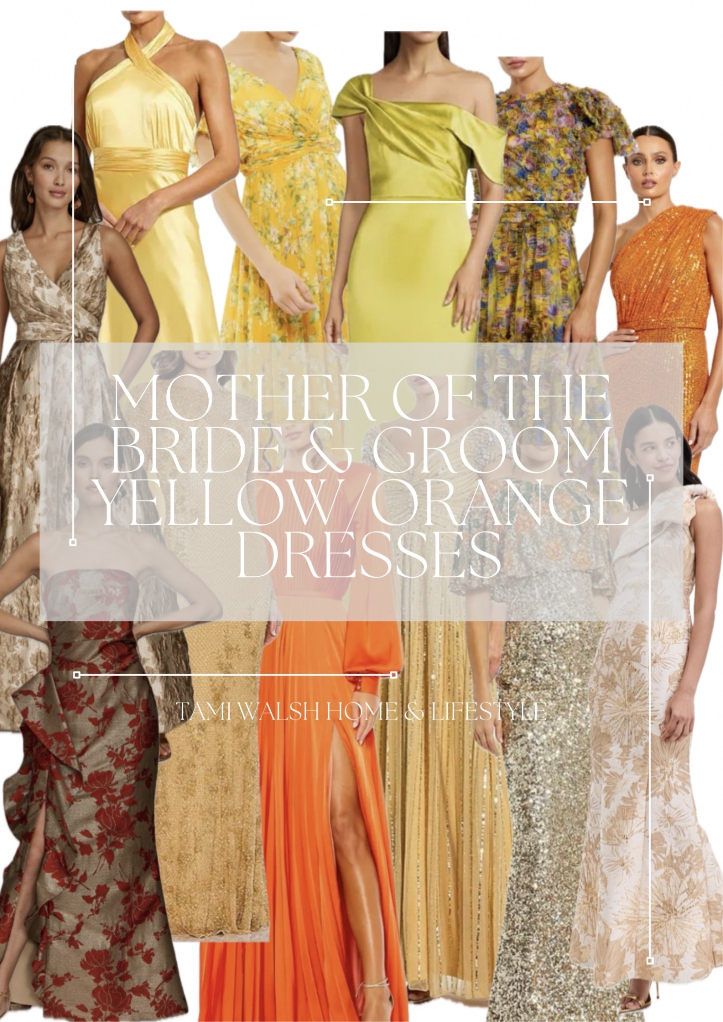Are you looking for a mother of the bride or mother of the groom dress in the yellow, orange, or gold color family? Here are some dresses that I would choose if I was shopping at @macys, @nordstrom, or @dillards for my son or daughter’s wedding day.

#LTKWedding