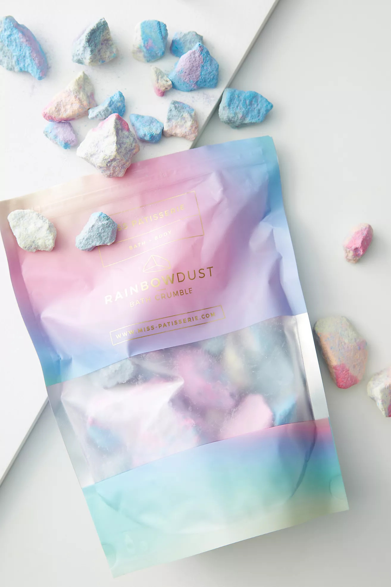 Miss Patisserie Rainbow Bath Dust | Anthropologie (US)