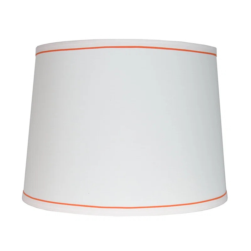 10'' H x 14'' W Cotton Drum Lamp Shade ( Spider ) | Wayfair North America