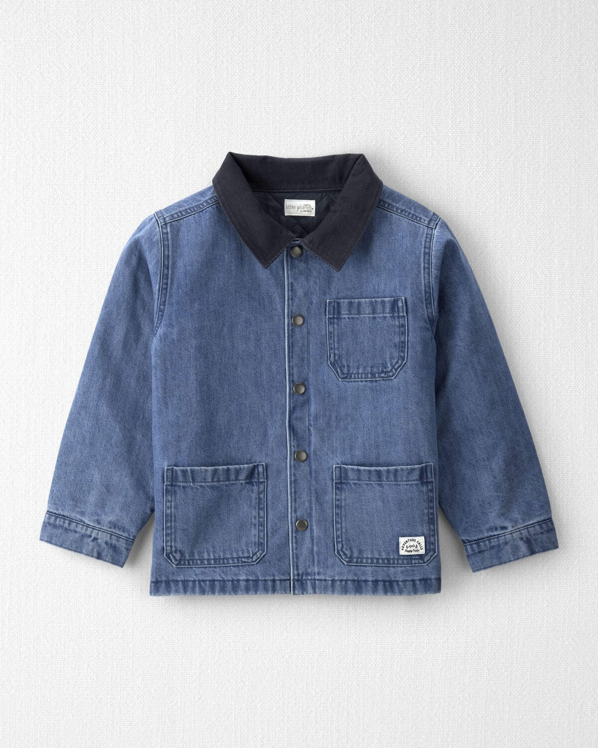 Kids Organic Cotton Denim Barn Jacket | Carter's Inc