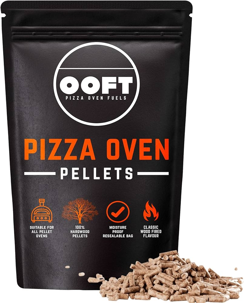 100% Hardwood Pizza Oven Pellets - Moisture Proof Resealable Bag - High Heat Output - Suitable fo... | Amazon (US)
