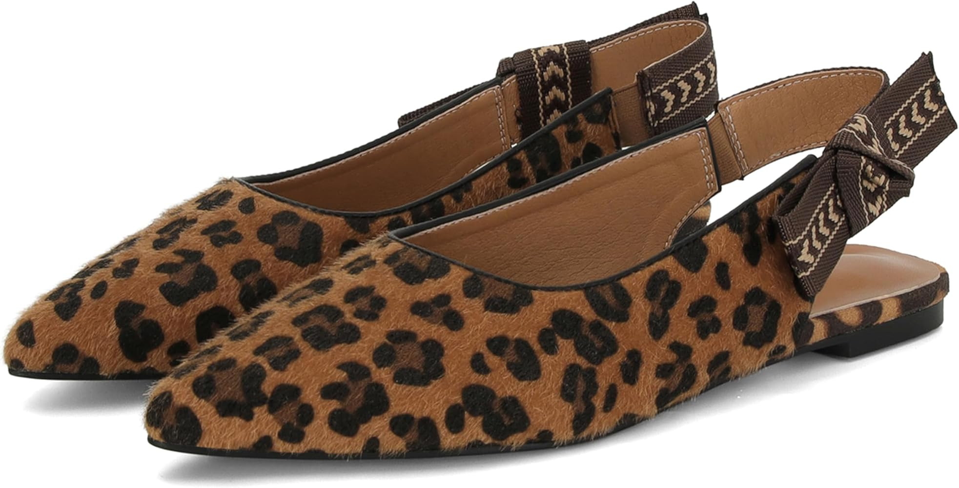 Slingback Flats for Women Pointed Toe Ballet Flats Casual Fashion Dress Mary Jane Shoes for Women... | Amazon (US)