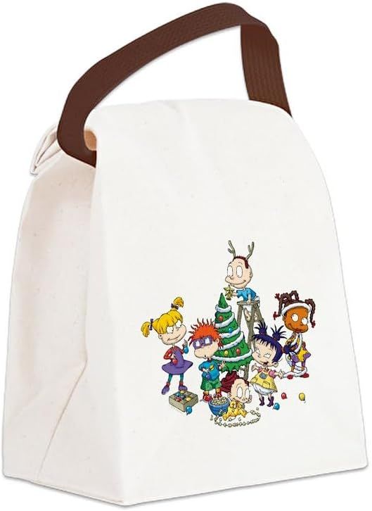 CafePress Rugrats Holiday Tree Topper Canvas Lunch Bag with Strap Handle | Amazon (US)