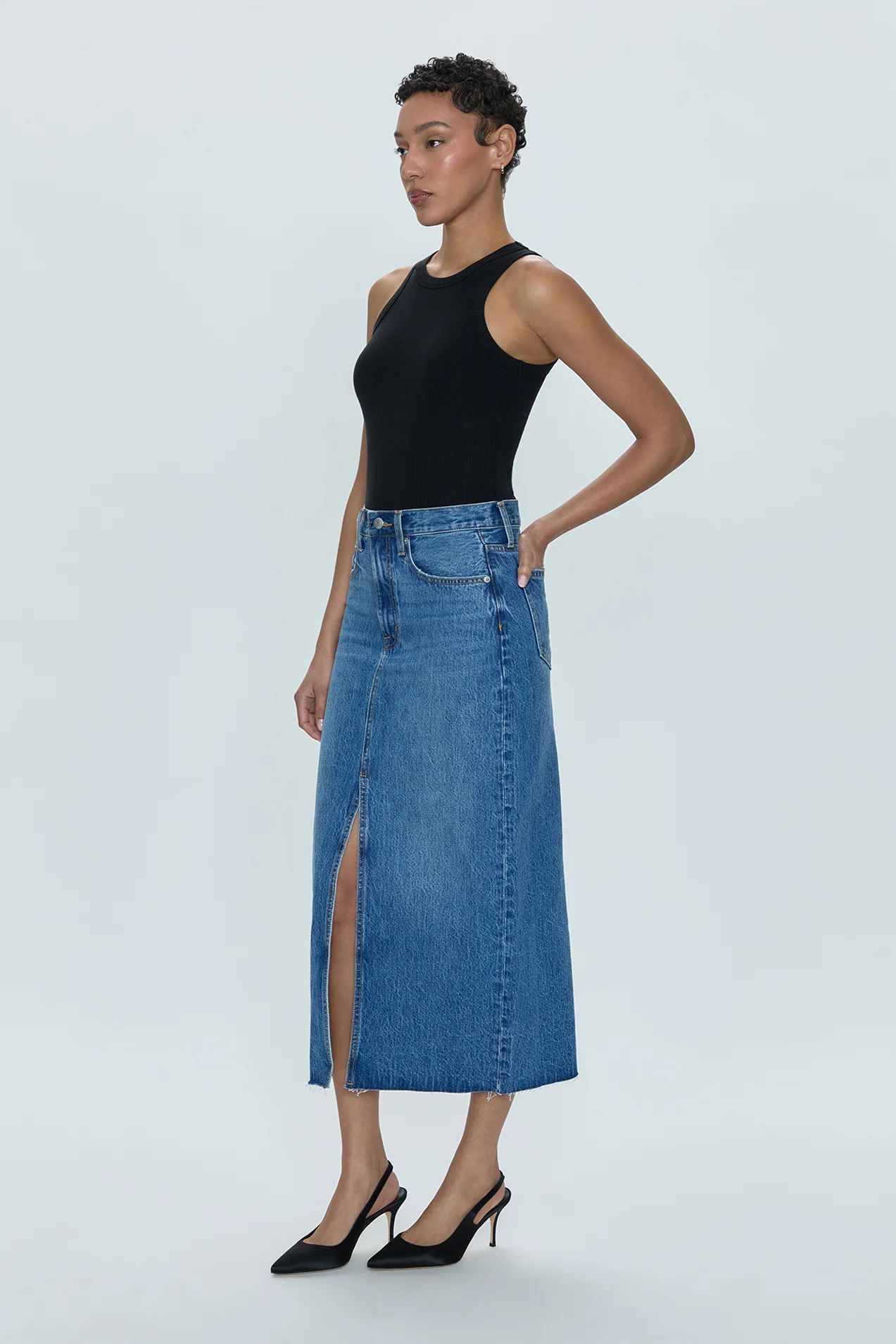 Alice Midi Skirt - Maui | Pistola Denim