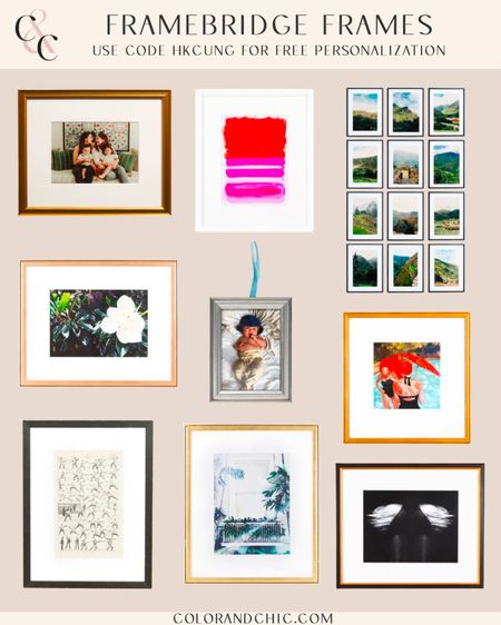 Some of my favorite framebridge frames that are perfect for gift giving and for your home! Use code HKCUNG for free personalization on any of them! 

#LTKGiftGuide #LTKhome #LTKstyletip