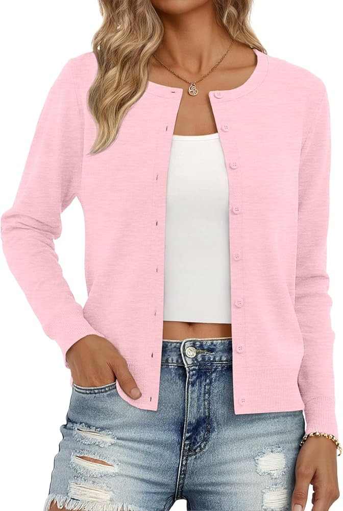 Trendy Queen Lightweight Cardigan Sweaters for Women | Amazon (US)