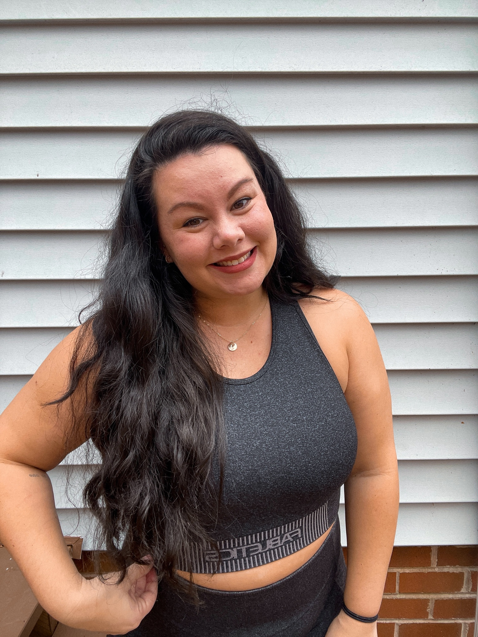 Fabletics activewear set ✨ wearing a size L on top / bottom. #activewear #fabletics #salealert #fitness 

#LTKfitness #LTKsalealert #LTKmidsize