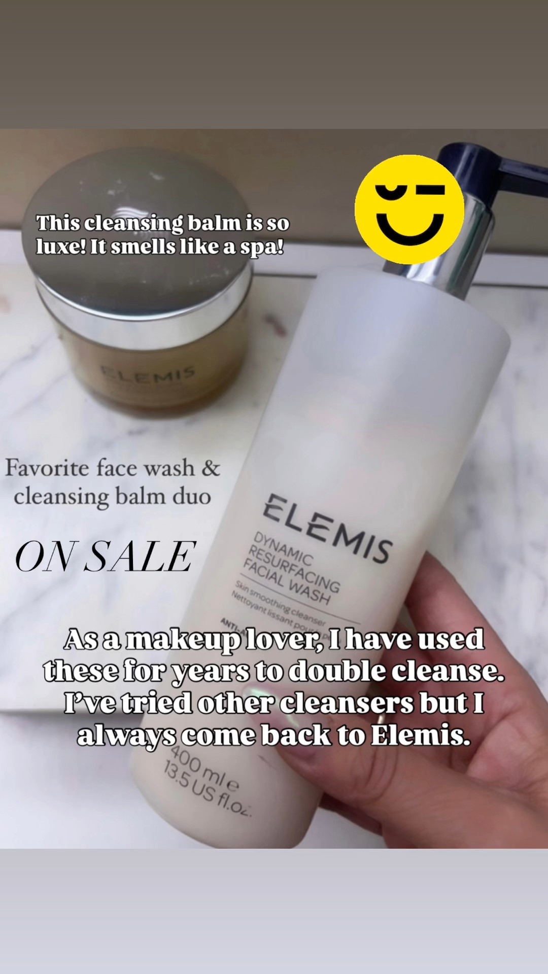 I swear by this Elemis skincare duo as a 40+ year old mom of 3. 🫶🏽 cleansing balm, face wash, Nordstrom beauty, NSALE, best of NSALE 2025 @nordstrom #LaidbackLuxeLife

Hey Beautiful! Feel free to comment on this post if you have any questions! 🫶🏽

Follow me for more fashion finds, beauty faves, lifestyle, home decor, sales and more! So glad you’re here!! XO, Karma

#LTKSaleAlert #LTKBeauty #LTKFindsUnder100