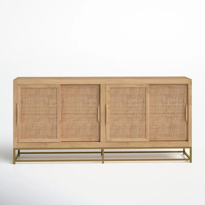 Albrightsville Solid Mango Wood Credenza | Wayfair North America