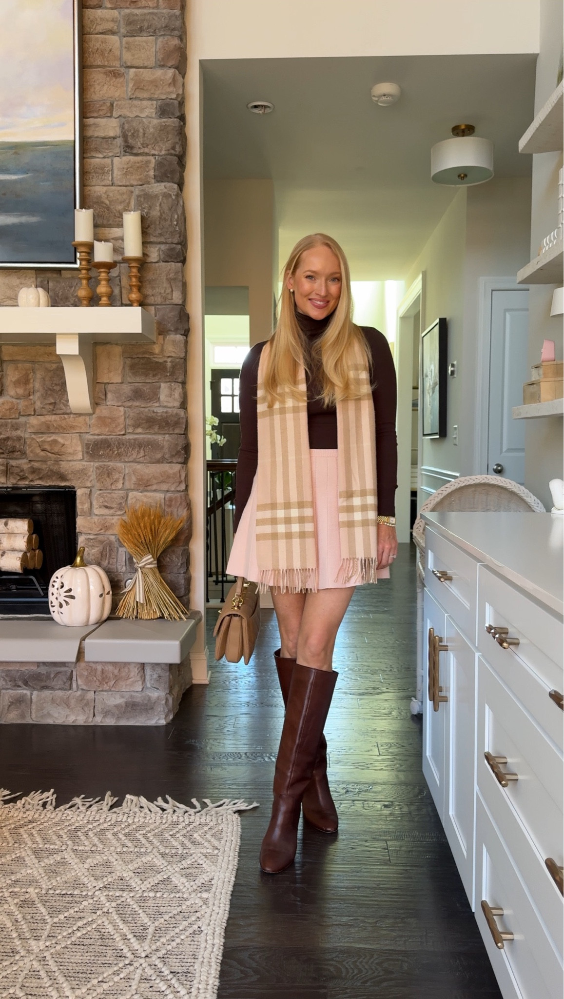 Cute and girly fall outfit for Thanksgiving styling my favorite knee high boots to grab on sale for Black Friday! 

#LTKCyberWeek #LTKSeasonal