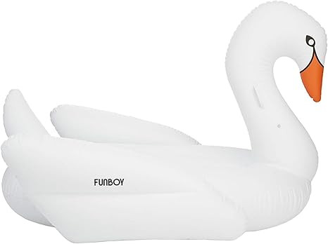 FUNBOY Giant Inflatable Swan Pool Float, Luxury Float for Summer Pool Parties and Entertainment | Amazon (US)
