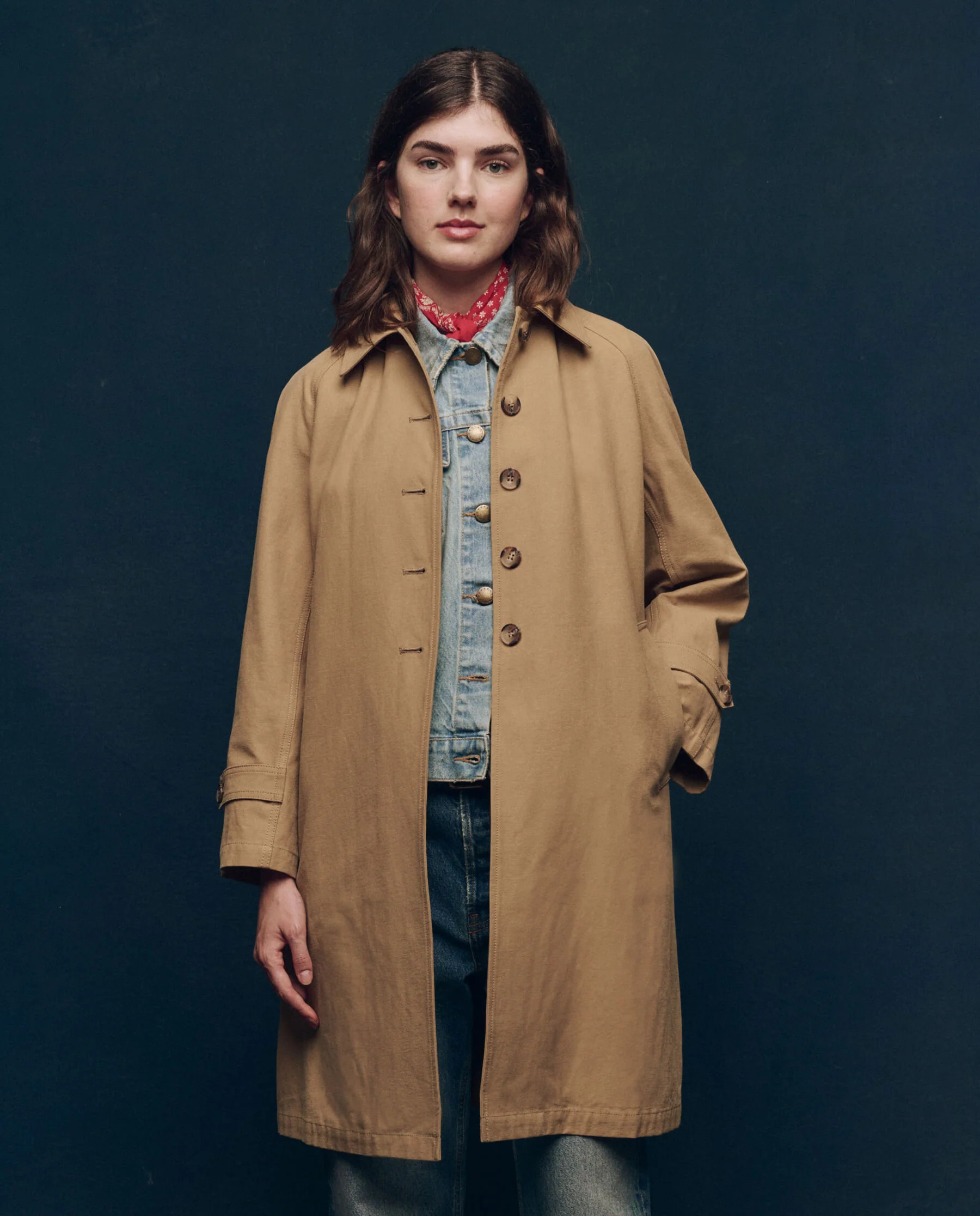 The Trench Coat. -- Khaki | THE GREAT.