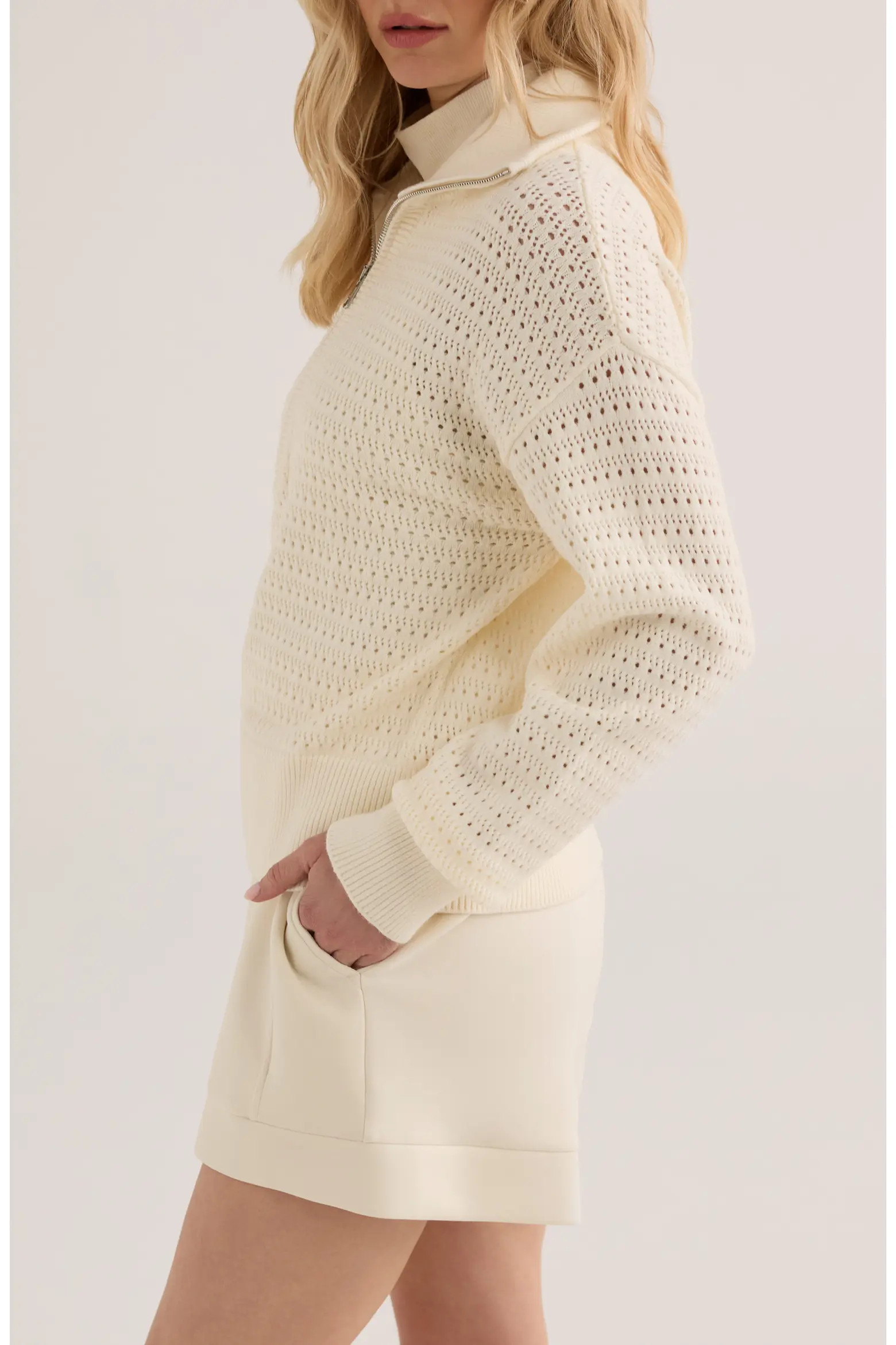 Darla Half Zip Sweater (Women) | Nordstrom | Nordstrom