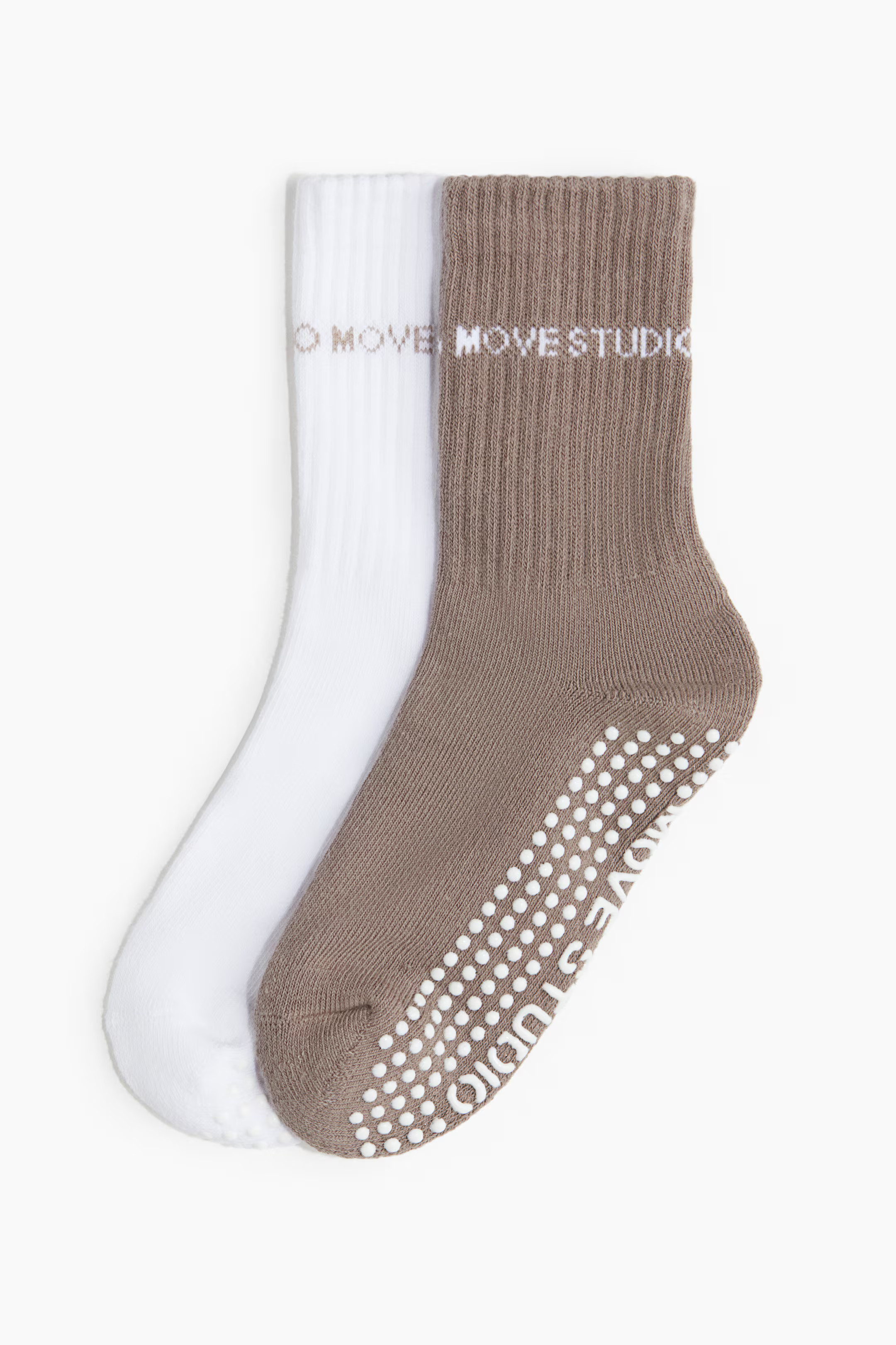 2-pack anti-slip yoga socks | H&M (UK, MY, IN, SG, PH, TW, HK)